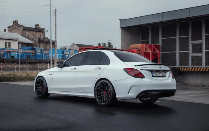 Mercedes-Benz Klasa C cena 165999 przebieg: 59000, rok produkcji 2017 z Ostrów Wielkopolski małe 379